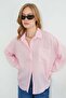 Tek Pocketed Cross Buttoned Oversized Shirt - 6