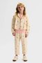 4-8 Years Old Liana Royal Girl's 3-Piece Set-Latte