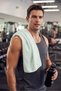 White Microfiber Hand Face Hairdresser Sports Towel Stain and Hair Dye Resistant 50 X 90 Cm - 2