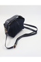 Women's Lilyum Model Lock Detailed Linen Hand & Crossbody Bag - 5