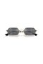 Rb 3728 92136V 55 Unisex Geometric Gold Metal Sunglasses - 6
