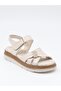 D26Ys 2905 Black Genuine Leather Women's Sandals - 6