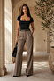 Women's Black Square Neck Double Layer Jersey Slim Fit Short Sleeve Snap Bodysuit