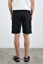 Cargo Pocket Shorts with Tie Waist - 4