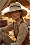 Unisex Wide Brim Mesh Foldable Safari Sun Hat Adjustable Drawstring Camping and Fishing Hat - 5