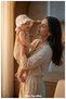 Breathable, Frill-Free and Ruffled Summer Hat for Babies - Adorable Face Detail (0-18 Months) (Size 43-46 cm) - 5