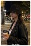 Metal Ring Rebel Street Style Cotton Fisherman Hat - Black - 7