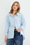 Basic Single Pocket Oversize Shirt