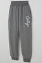 Boys' Tracksuit Set College Wind Style Letter Embroidery 5-10 Years Old, Mint Green - 8