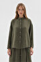 Aysha Muslin Shirt Green