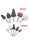 Mini Stone Emery Drill Bit Set 10 Pieces - 2