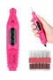 Prosthetic Nail Foot Callus and Nail Fungus Machine Electric 12V Nail File Set - 3