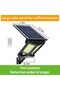 Intelamp Long Battery Life 12500mah Outdoor Solar Flood Security Lights With 2 Sensors Larger Sol... - 4