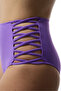High Fashion Purple Bikini Bottom - 3