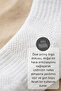 6-Piece White Men's Sports Cotton Towel Sole Short Tennis Socks - Premium - 5