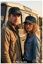 Unisex Vintage Washed Castro Hat - Distressed Military Style Cap - 3