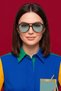 Women's Uv400 Pilot Retro Brown Sunglasses Wp25-23 C3 Green Glass - 5