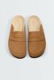 Split-suede mules - 4