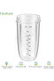 Replacement Parts Cups,Compatible with NutriBullet Blender 600W and 900W (1 32oz cup) - 5