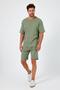 Pocketed Tie-Up T-Shirt and Shorts Set (E24-Ab-Ts-Şt) - 2