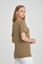 V-Neck T-Shirt with Tipples Comfort Fit (E24-74602) - 4