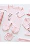 Fırfırella Newborn 100% Cotton 10-Piece Hospital Discharge Set for Baby Girl Premium Cotton-Hair Band as a Gift - 4