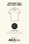 Men's Khaki 100% Cotton Non-Curling Pique Polo Collar Slim Fit Slim Fit T-Shirt - 3