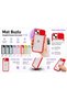 For Apple iPhone 13 Case Camera Slider Matte Back Surface Color Frame Lens Cover - 4
