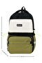 Luxury Unisex Multi-Compartment Water-Resistant Fabric Middle School High School School and Laptop Backpack / 641 - 2
