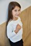 Ribbed Baby Collar Girl's Bodysuit - 5