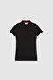 Women's Black Basic T-Shirt 50323461-Vr046 - 7