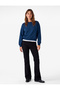 Regular Fit Three Thread Sh Fleece-Lined Long Sleeve Crew Neck Basic Sweatshirt