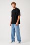 Men's Oversize T-Shirt-Black - 5