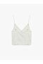 Cotton V-Neck Relaxed Fit Strappy Pajama Top - 6