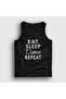 قميص رياضي أسود للجنسين من نوع Eat Sleep Dance Repeat Gift Dancer 464289tt