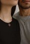 You Are Inside My Heart Couple Necklace Set – Love Themed Stainless Steel Necklace with Heart and Sword Design