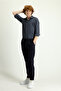 Techno-Line 7 Drop Slim Fit Tight-Fitting Elastic Waist Drawstring Lycra Knitted Classic Fabric Trousers - 3