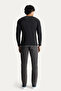 Slim Fit Slim Fit Lycra Velvet Trousers - 4