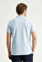 Polo Neck Slim Fit Embroidered 100% Cotton T-Shirt - 2