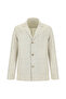 6 Drop Regular Fit Standard Cut Patterned Linen Jacket