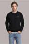 Bisiklet Yaka Regular Fit Nakışlı Basic İnce Sweatshirt - 2