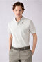 Regular Fit Cotton Embroidered Pocket Polo Neck T-Shirt - 5
