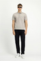 Regular Fit Cotton Embroidered Pocket Polo Neck T-Shirt - 2