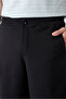 Techno-Line Regular Fit Knitted Flexible Sweat Shorts with Snap Fasteners and Elastic Waist - 3