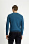 Crew Neck Regular Fit Wool Knitted Sweater - 6