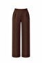 Wide Leg High Waist Trousers with Pockets - 4