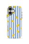 iPhone 17 Vorian Dual Layer Case Lemon Confetti Blue
