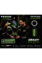 Keychain Compatible with Kawasaki Brand Motorcycles I Green - White / Green - Black - 2