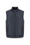 Walter Genuine Leather Men's Navy Blue Vest - 4