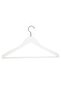 Wooden M001-Çb Bar Shirt and Trouser Hanger White Color 8 Pieces - 2